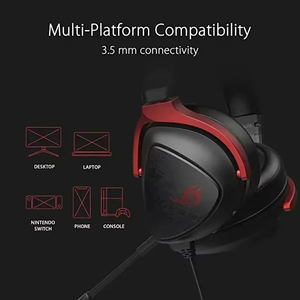 Originale ROG Delta S nucleo leggero 3.5mm auricolare da gioco dinamico suono virtuale Surround 7.1 per PC Mac <span class=keywords><strong>Nintendo</strong></span> <span class=keywords><strong>Switch</strong></span> - Product Image 5