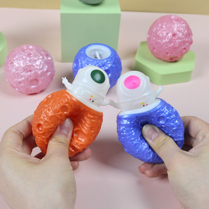 CHENXI Juguete Antiestrés Creativo de Astronauta Lunar, Taza Blanda Educativa de Exploración Planetaria, Resistente al Estrés, para Mayores de 8 Años, Unisex - Product Image 5