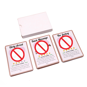 Impresión personalizada de su diseño para mujer, imagen Sexy desnuda, juego sexual para adultos, cartas de juego de póker, venta al por mayor - Product Image 4