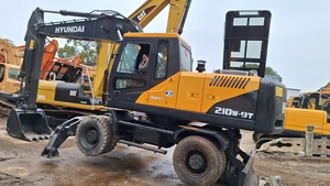 Excavatrice d'occasion d'origine coréenne en Chine, excavatrice Hyundai 210W-9T à SHANGHAI, excavatrice d'occasion Hyundai 210W-9T - Product Image 5