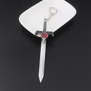 Portachiavi ZRM Anime Thundercat in Lega di Zinco Stile Vintage Fatto a Mano Leggero Impermeabile - Marca ZRM per Regali e Souvenir - Product Image 4