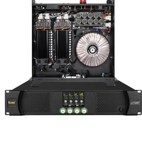 NUOXUN Classe D avec écran LCD Amplificateur de puissance 4 canaux 1000 Watts Puissance professionnelle