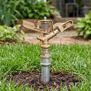 Meilleur Prix Arroseur de Jardin Rotatif à 360 Degrés en POM Captain Polyplast avec Tige d'Impact à Filetage Mâle Personnalisé pour l'Arrosage - Product Image 3