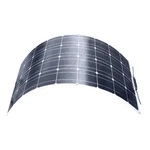 100W ETFE 400w 500w painéis solares flexíveis módulo preço leve Mono PERC painéis solares para o barco