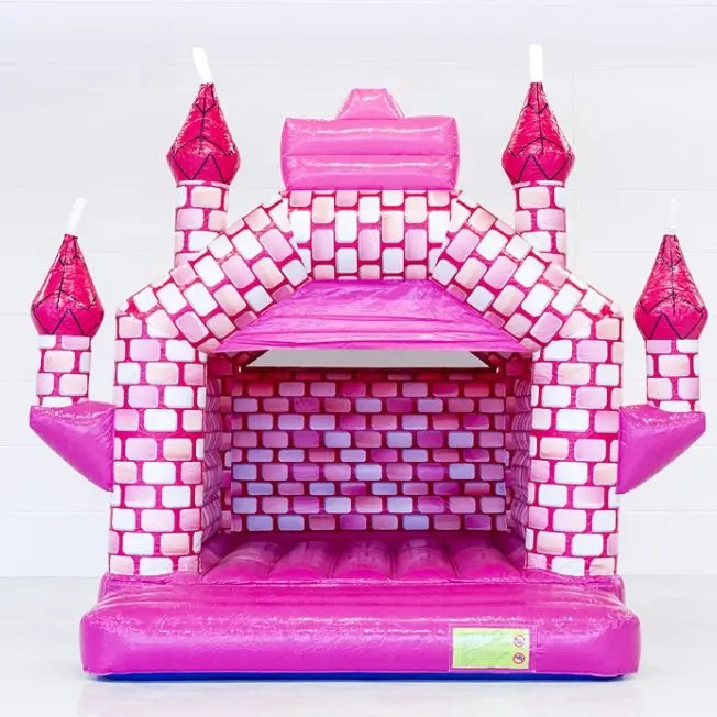 Pink Inflatable Bouncer Castle/ Inflatable Jumping Castle /inflatable trampoline bouncy castle for sale