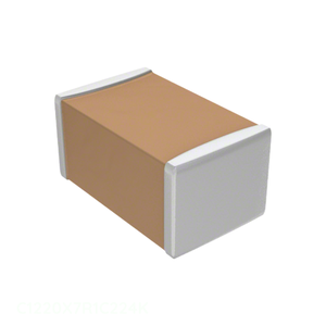 Condensateur céramique MLCC à montage en surface, canal fabricant CAP CER 0.22UF 16V X7R 0508 0.22 uF C1220X7R1C224K 0508 (1220 métrique) - Product Image 1