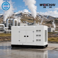 Solución OEM Weichai de Tipo Silencioso de 40-500KW, Bomba de Agua Diésel con Motor Weichai, Amortiguador de Goma, Grupo Electrógeno Weichai