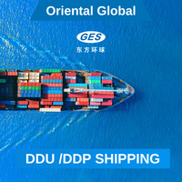 Agent maritime à prix avantageux de Chine vers l'Émirat arabe unifié, transport maritime LCL+Express 3PL DDP à prix compétitif avec un délai de transit de 20 à 35 jours