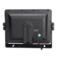 Moniteur LCD 10 pouces avec cadre métallique, étanche IP69, robuste, pour bus, camion, bateau