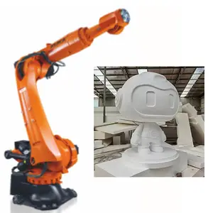 6 axis robot for foam and stone materials craving any shape robotic arm