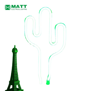 Customized Green Plants Hanging USB <strong>Battery</strong> <strong>Operated</strong> LED Cactus <strong>Neon</strong> <strong>Sign</strong> Night Lamp Light for Kids <strong>Room</strong> Party Christmas Decor - Product Image 4
