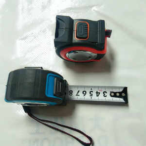 Cinta métrica de plástico y acero de 5 m, métrica, autoenrollable, con retorno automático de la cuchilla, lista para exportación - Product Image 3