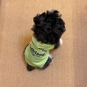 शरद ऋतु सर्दियों के कैजुअल कुत्ते कपड़े पॉलिएस्टर फ्लेक्स-लाइन पर्यावरण के अनुकूल हुडी स्वेटशर्ट xl आधुनिक अक्षर schnazer पश्चिम हाइलैंड - Product Image 3