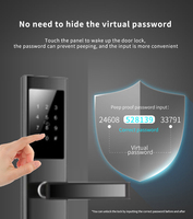 Cerraduras Inteligentes para Puerta con Control Remoto por Teléfono Móvil, Cerradura Inteligente Ttlock