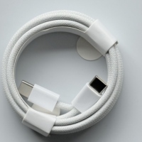 Câble de charge rapide tressé USB-C vers USB-C PD60W de 2 m – Câbles de données en gros pour appareils Apple 15 et Android Type-C