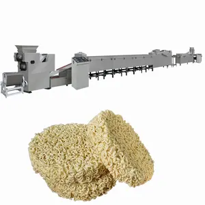 Ligne de production de pâtes italiennes instantanées, entièrement automatique, Macaroni, pâtes ramen, extrudeuse de produits à base de céréales