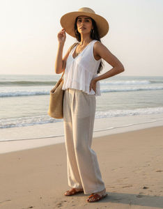 Women Fashion Casual Beach Dress Breezy Lightweight Comfortable Fabric Soft Breathable Material Ideal for Warm Weather Summer - Product Image 3