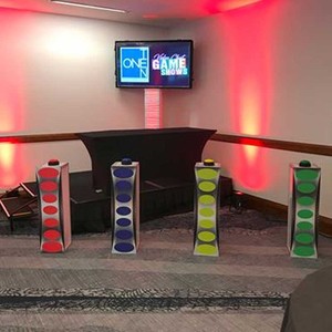 Système de jeu de <span class=keywords><strong>quiz</strong></span> interactif multijoueur en métal pour parc d'aventure, aire de jeux intérieure, événement de team building, carnaval scolaire - Product Image 4