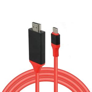 2m 4k <span class=keywords><strong>usb</strong></span> 3.1 <span class=keywords><strong>typ</strong></span> <span class=keywords><strong>c</strong></span> a <span class=keywords><strong>hdmi</strong></span> convertitore di cavi <span class=keywords><strong>usb</strong></span> di tipo <span class=keywords><strong>c</strong></span> a <span class=keywords><strong>hdmi</strong></span> 4k cavo per HDTV monitor del telefono mobile - Product Image 1