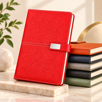 Nouveau carnet de notes A5 en cuir PU de haute qualité avec fermeture à sangle, couverture rigide, multicolore, vente en gros, logo personnalisé