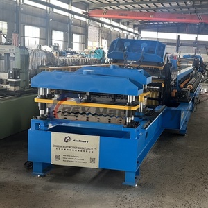 Bsy tự động thép mạ kẽm hàng rào Bài Làm Máy màu lớn lên giường vườn cán tạo thành máy - Product Image 2