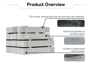 Dự Án kiến trúc designts ALC bảng autoclaved bê tông nhẹ 65% xây dựng yêu cầu bảo tồn năng lượng - Product Image 6