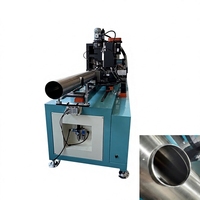Perforateur de tubes en acier inoxydable de 6 pouces, CNC PLC automatique, alimentation 3,5 kW 220V/380V pour tuyaux de refroidissement liquide