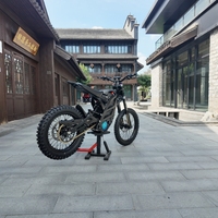 Moto tout-terrain électrique Ventus V1+ EVO 32 kW 140 km/h, poids léger 72 kg, 72 V 51 Ah, puissante, pour adultes, motocross