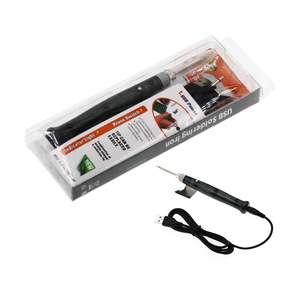 Mini USB điện hàn sắt nhà sinh viên điện thoại di động sửa chữa công cụ hàn với điện loo dây sắt linh kiện điện tử - Product Image 1