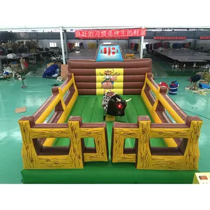 Inflatable Bull Riding Machine Bouncer Game Rodeo For The Mechanical
