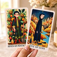 Vente en gros : Jeu de tarot Fable Storybook, 78 cartes, basé sur le système Rider Waite, cartes de tarot contes de fées, imprimées en couleur sur papier