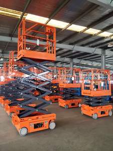 Envío gratis plataforma de elevación móvil 14m elevador de tijera Manlift reparación aérea vehículo elevador de tijera para la construcción - Product Image 6