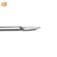 Ciseau à double denture en acier SDS Plus DT 75 mm pour le fraisage du béton, le décapage de carrelage large et mince, pour marteau perforateur