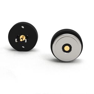 एकल पिन (पुरुष/महिला) 8 मिमी x 2.3 मिमी गोल चुंबकीय चार्जिंग कनेक्टर स्मार्ट आईवियर और कंगन कनेक्टर के लिए - Product Image 3