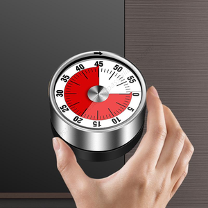 Temporizador Mecánico de Cocina WMT66 de Acero Inoxidable, Redondo, Magnético y Giratorio, Venta al Por Mayor - Product Image 3