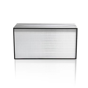 Aoris ISO Certificado H14 FFU <span class=keywords><strong>HEPA</strong></span> Filtro com Moldura De Alumínio Novo Filtro De Caixa De Painel Plissado 99,99% Eficiência - Product Image 5