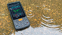 PDA portable industriel robuste Android 4 pouces avec lecteur de codes-barres, 4G, WiFi, BT, GPS, NFC et clavier pour la logistique et l'inventaire