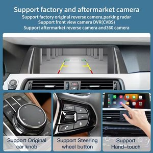 Pantalla <span class=keywords><strong>Multimedia</strong></span> de 10,25 "para BMW 5 Series F10 F11 2011-2017 CIC NBT Pantalla táctil Inalámbrica Carplay Linux - Product Image 4