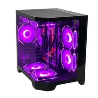 Pcooling Benutzer definiertes Computer gehäuse Schwarz Matx PC-Gehäuse PC Matx Cube Gaming PC-Gehäuse Weiß
