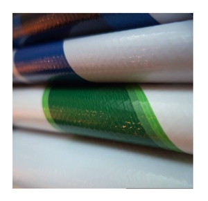 PVC Coated Tarpaulin Waterproof Polyester Fabric 300D 500D 1000D for Tent Canopy Awning Rain Shelter Truck <b>Cover</b> - Product Image 1