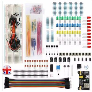 For <strong>Arduinos</strong> <strong>UNO</strong> R3 Component Pack <strong>DIY</strong> Project Starter Electronic Kit With 830 Tie-points Breadboard With Box - Product Image 2