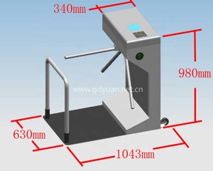 Chân Máy Xách Tay Cửa Quay 3 Cánh Tay <span class=keywords><strong>Turnstile</strong></span> Cổng - Product Image 2