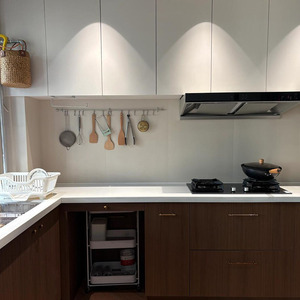 Armoire de cuisine haut de gamme modulaire de luxe moderne en forme de L pour toute la <span class=keywords><strong>maison</strong></span> design personnalisé - Product Image 2