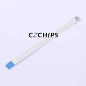 FFC-1.0-6P-100mm-B FFC Cable (Flexible Flat Cable) P=1mm Connector 6P 1mm 0.3mm Reverse - Product Image 2