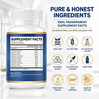 En stock, fabriqué aux États-Unis, capsules de complexe triple de magnésium pour le sommeil, le stress, les muscles, non-OGM, végétalien, faible MOQ, expédition rapide, vente en gros B2B