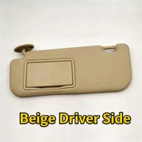 Miroir de maquillage pour pare-soleil de voiture avec couvercle rabattable compatible avec Corolla Levin, pare-soleil avant, couvercle de miroir 74320-02B21