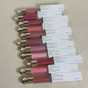 Maquillaje Vegano Mineral a Prueba de Agua, Rubor Líquido en Crema de Alta Calidad, Acabado Natural de Larga Duración, Pigmento Facial - Product Image 2