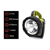 Lampe de poche rechargeable, lumière puissante, ultra-lumineuse, longue portée, portable, durable, pour la maison, la patrouille et la recherche
