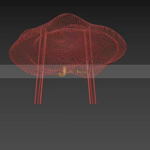 J275 Hotel al aire libre Centro comercial Gran escultura de acero inoxidable Fuente de acero inoxidable Escultura de paisaje Acero inoxidable - Product Image 6