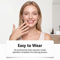 Ensemble de prothèses dentaires AMZ Comfy : Matériau souple, ajustement sûr, facile à porter et aspect naturel. Améliore l'esthétique des dents pour une utilisation quotidienne.